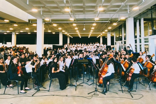 Antonio Chambra Brouri - Concierto Estelar por cierre del año escolar y el Día del Niño se efectuó en Centro Traki Cabudare - FOTO