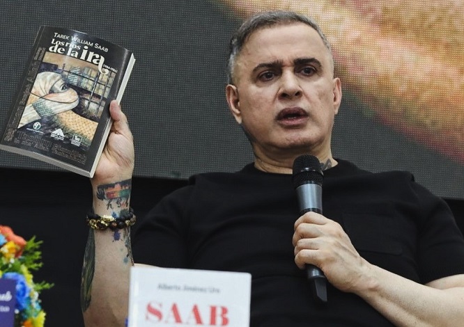 Tarek William Saab ¡45 años de trayectoria literaria con una propuesta poética entre lo épico y lo universal! - FOTO