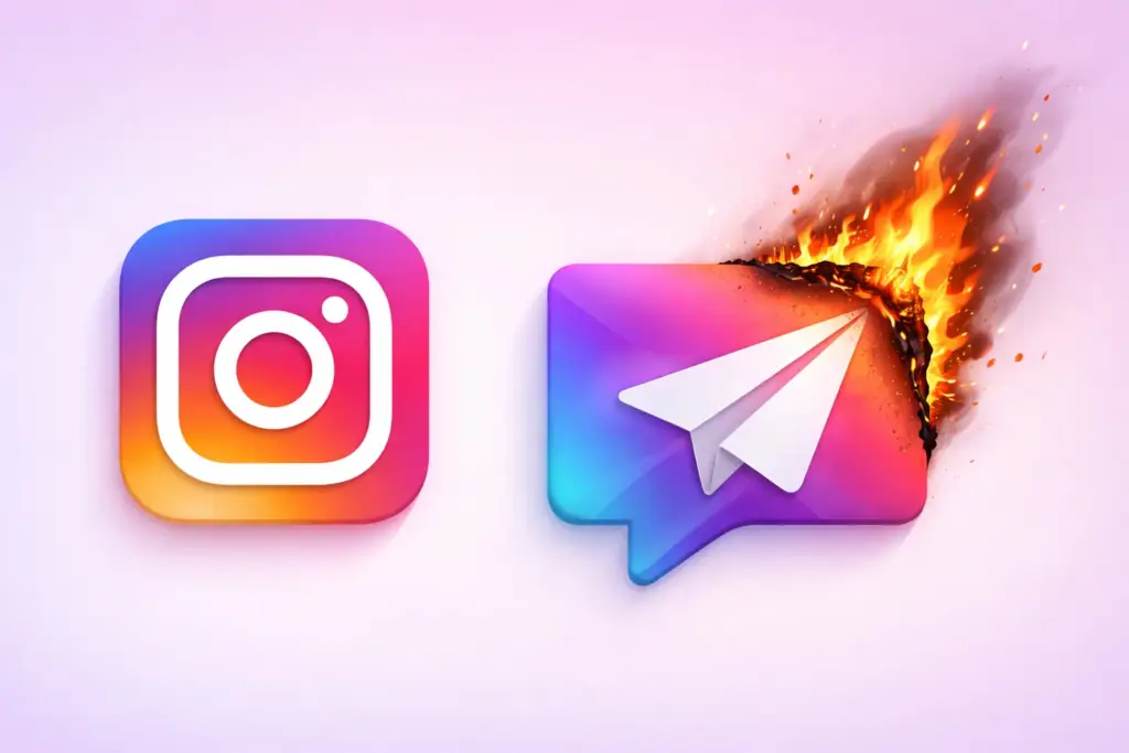 Guardar mensajes privados de Instagram
