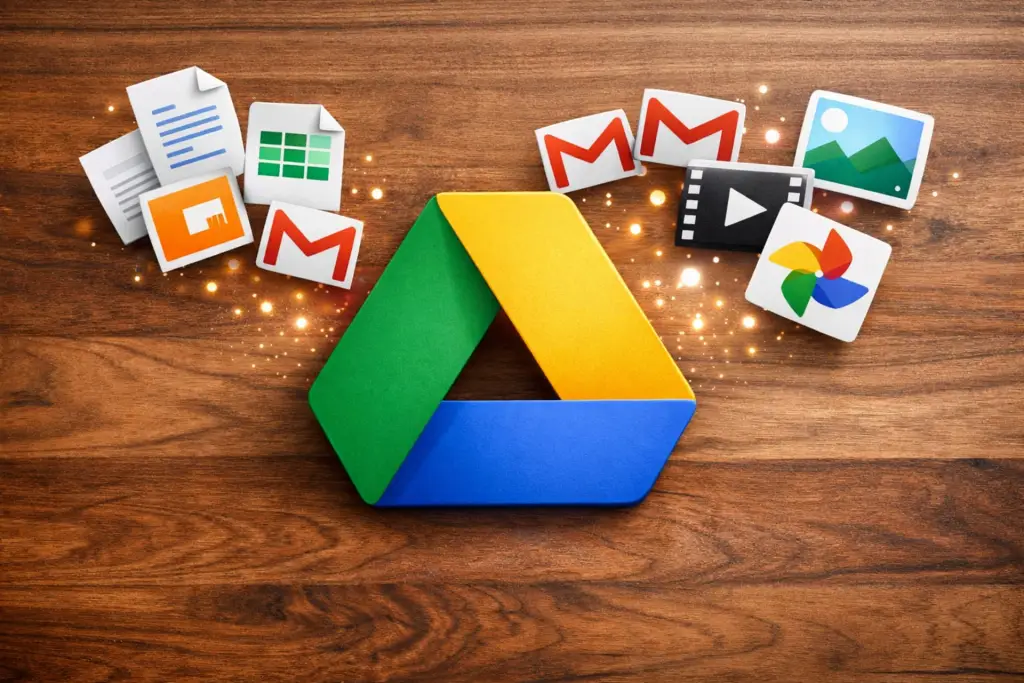 Limpiar Google Drive, Gmail y Google Fotos