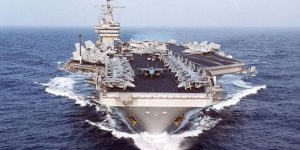 Comando Sur de EEUU confirma llega del portaviones USS Nimitz al mar Caribe