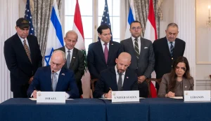 Israel y Líbano firman acuerdo marco con EEUU en un “primer paso” hacia la paz