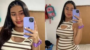 Le sacaron al bebé y la dejaron abandonada