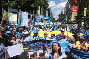 Partido de María Corina Machado se moviliza en Caracas tras 2 años de las elecciones