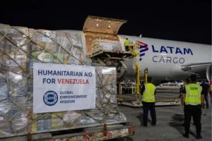 Portugal envía 13 toneladas de insumos y ambulancias a Venezuela