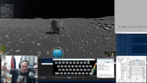 Un ZX Spectrum aterrizando una nave espacial parece imposible, pero Scott Manley lo ha conseguido