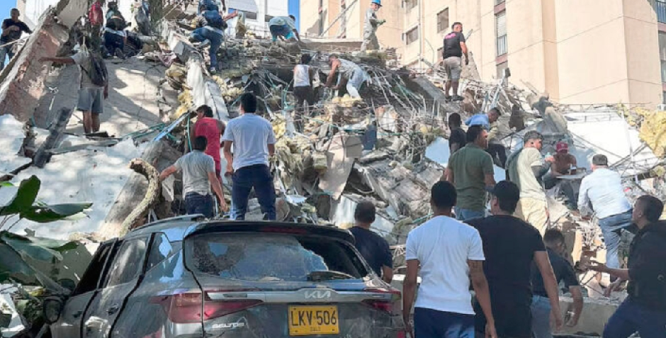 Colombia da nuevo balance de victimas tras devastador terremoto