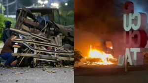 Explosión de carro bomba frente a un comando policial dejó una decena de heridos