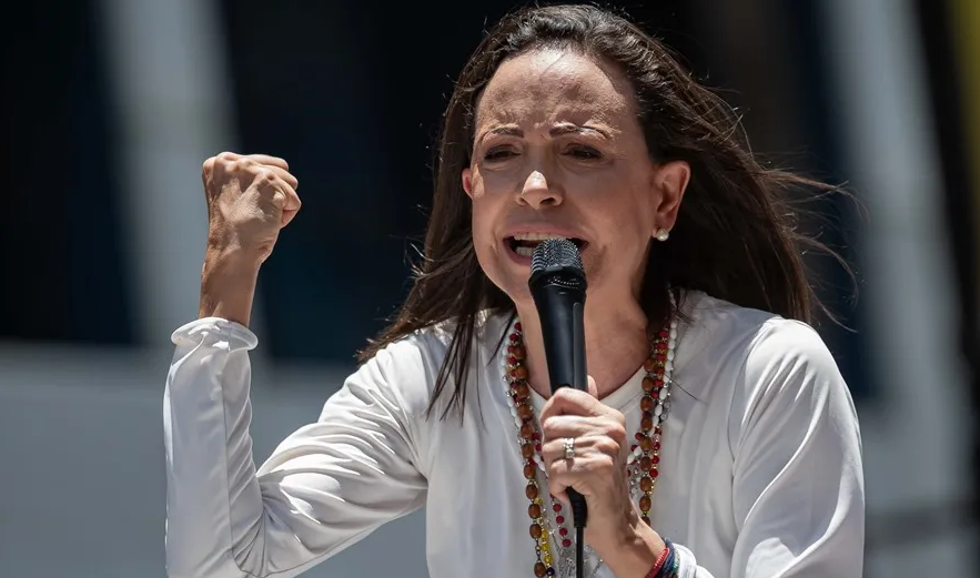 Maria Corina Machado dice que Venezuela esta en la fase